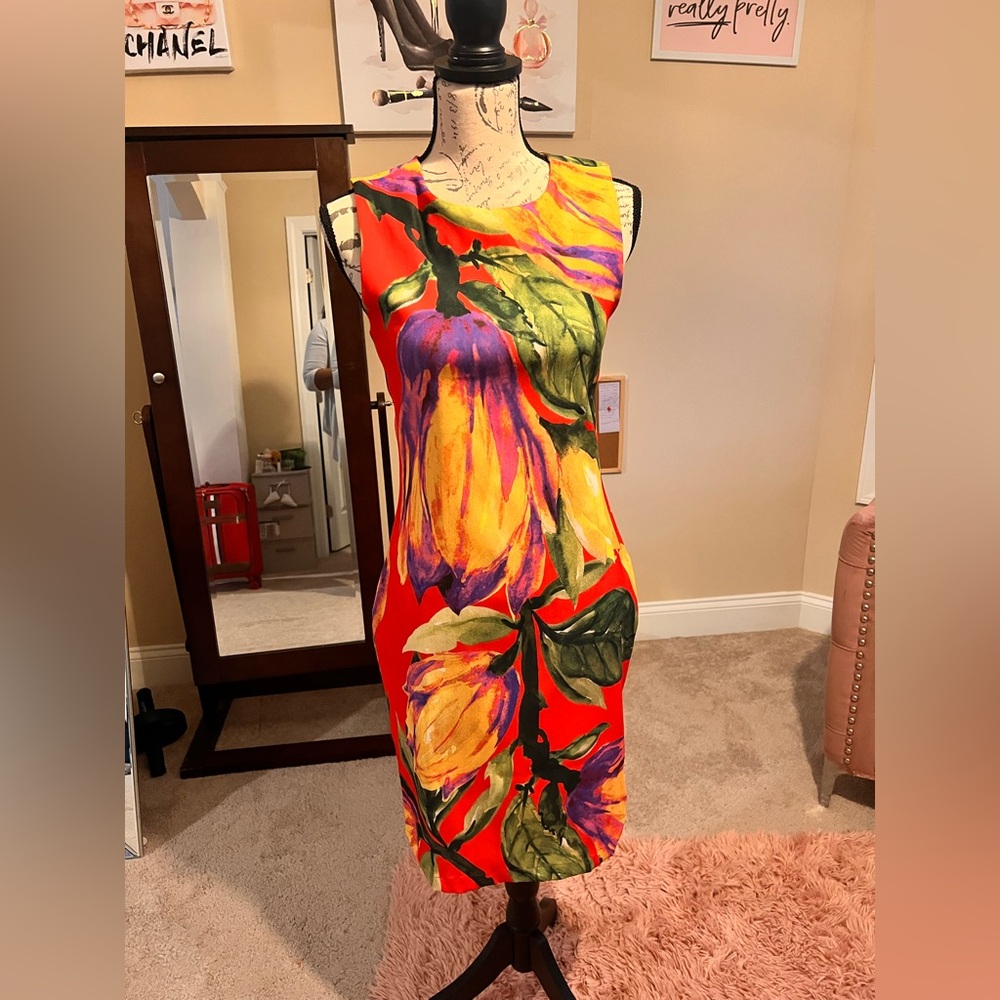 Dress can be worn to the office or a special outing.